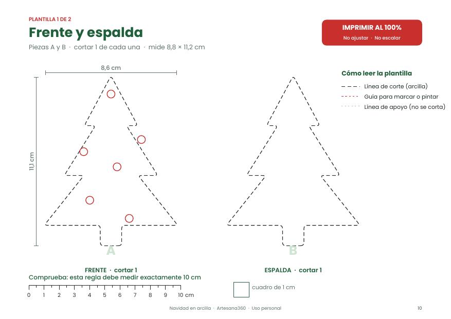 Plantilla para cortar
