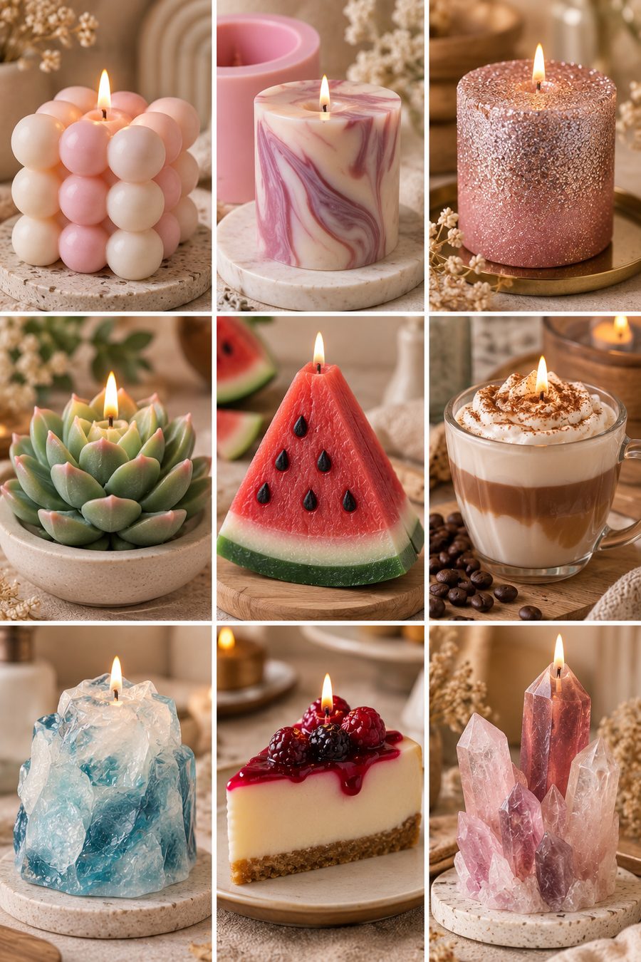 Velas artesanales